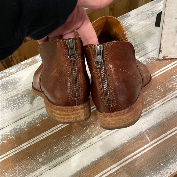 Kork-Ease Brown Leather Ankle Boots Size 9 - Picture 10 of 10
